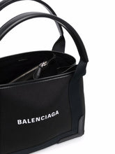 Balenciaga Cabas Small Canvas Tote Bag Black