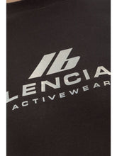 Balenciaga Fitted Logo Cotton-Jersey T-Shirt Black Black