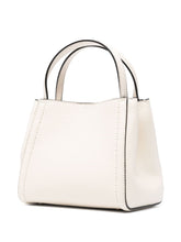 Valentino Garavani Alltime Small Grainy Calfskin Handbag Beige