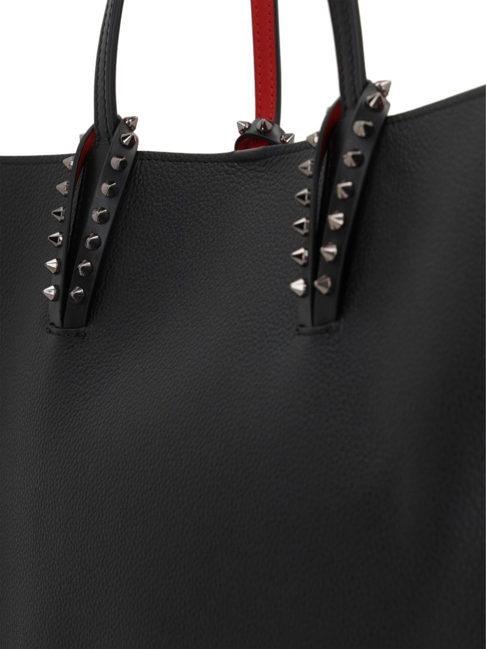 Christian Louboutin Cabata Large Leather Tote Bag Black