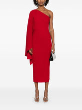 Solace London Lenna One Shoulder Dresses Red