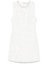 Alice + Olivia sequin embellishment Mini Dresses White