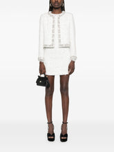 Alice + Olivia sequin embellishment Mini Dresses White