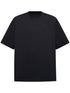 The Attico Cotton Crew Neck Logo T-Shirt Black