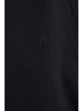 The Attico Cotton Crew Neck Logo T-Shirt Black