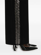 Norma Kamali Studded Long Sleeveless Jumpsuit Black