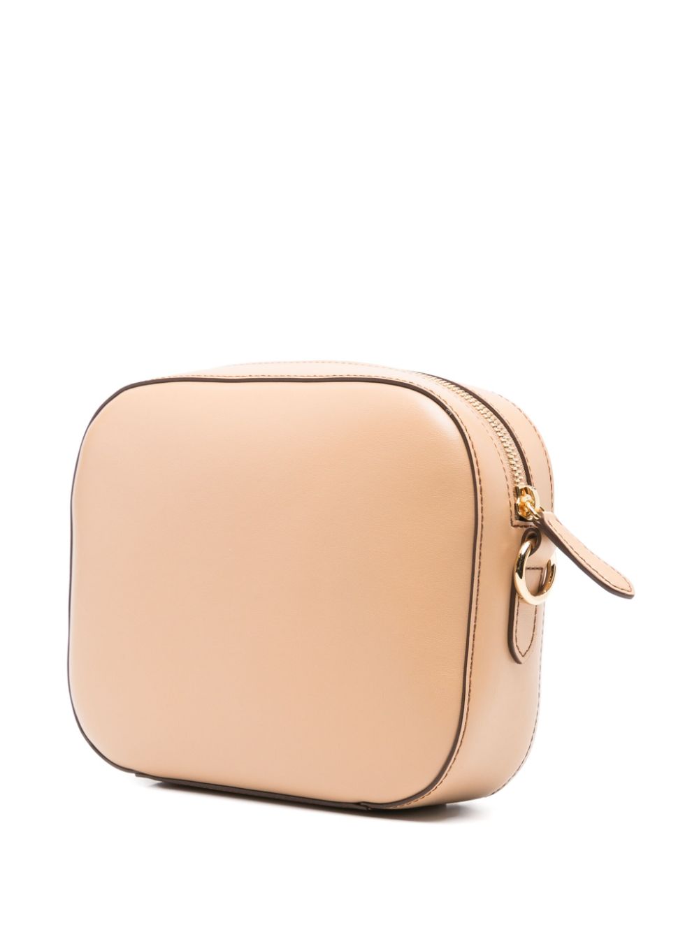 Stella McCartney Mini Logo Crossbody Bag in Beige