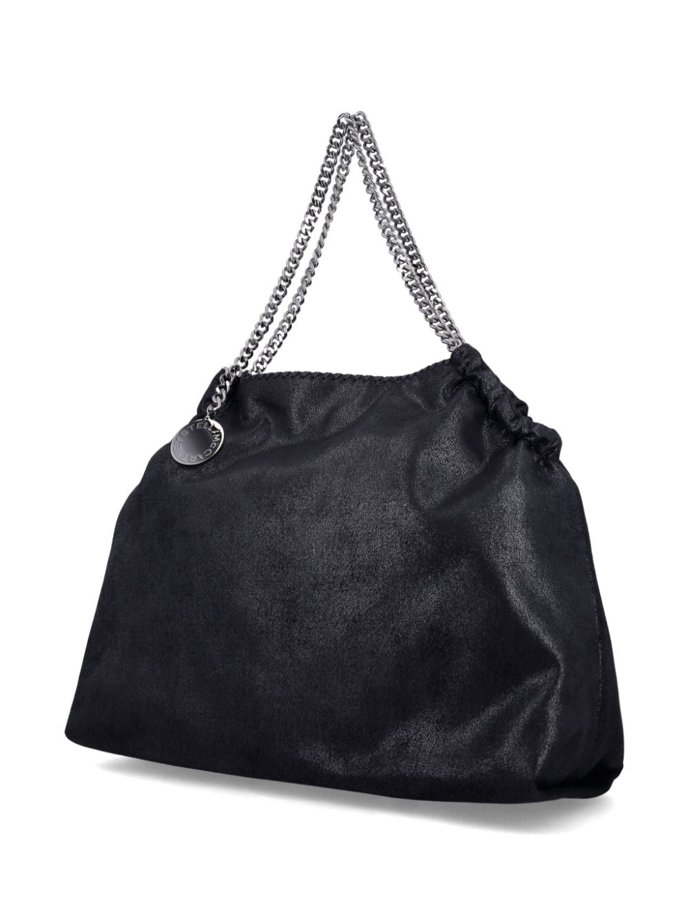 Stella McCartney Falabella Textured Tote Bag Black