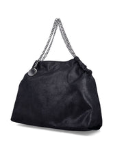 Stella McCartney Falabella Textured Tote Bag Black