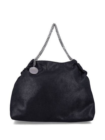 Stella McCartney Falabella Textured Tote Bag Black