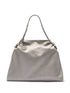 Stella McCartney Falabella Chain-Trimmed Grey Tote Bag grey