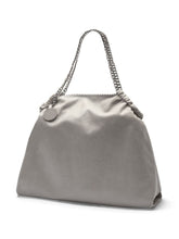 Stella McCartney Falabella Chain-Trimmed Grey Tote Bag grey