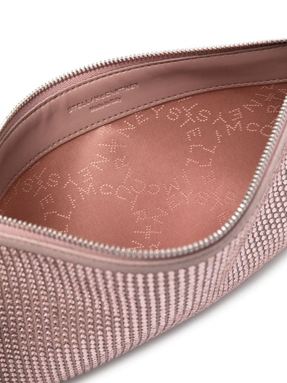 Stella McCartney Pink Falabella Shoulder bag With Crystals