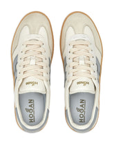 HOGAN PRE Leather cool Sneakers Clear Blue