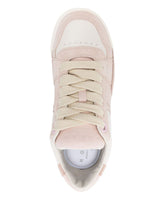Hogan Pre Panelled Chamallow Leather Sneakers Pink