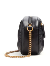Valentino Garavani Quilted Leather Camera Shoulder Bag Black