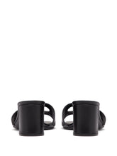 Valentino Garavani 60mm VLogo Signature Leather Sandals Black