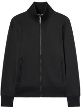 Palm Angels logo print track jacket Black