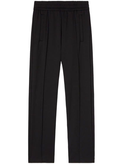 Palm Angels Curved Logo Track Pants Black black