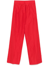 Forte Forte Straight-Leg Tailored Trousers Red