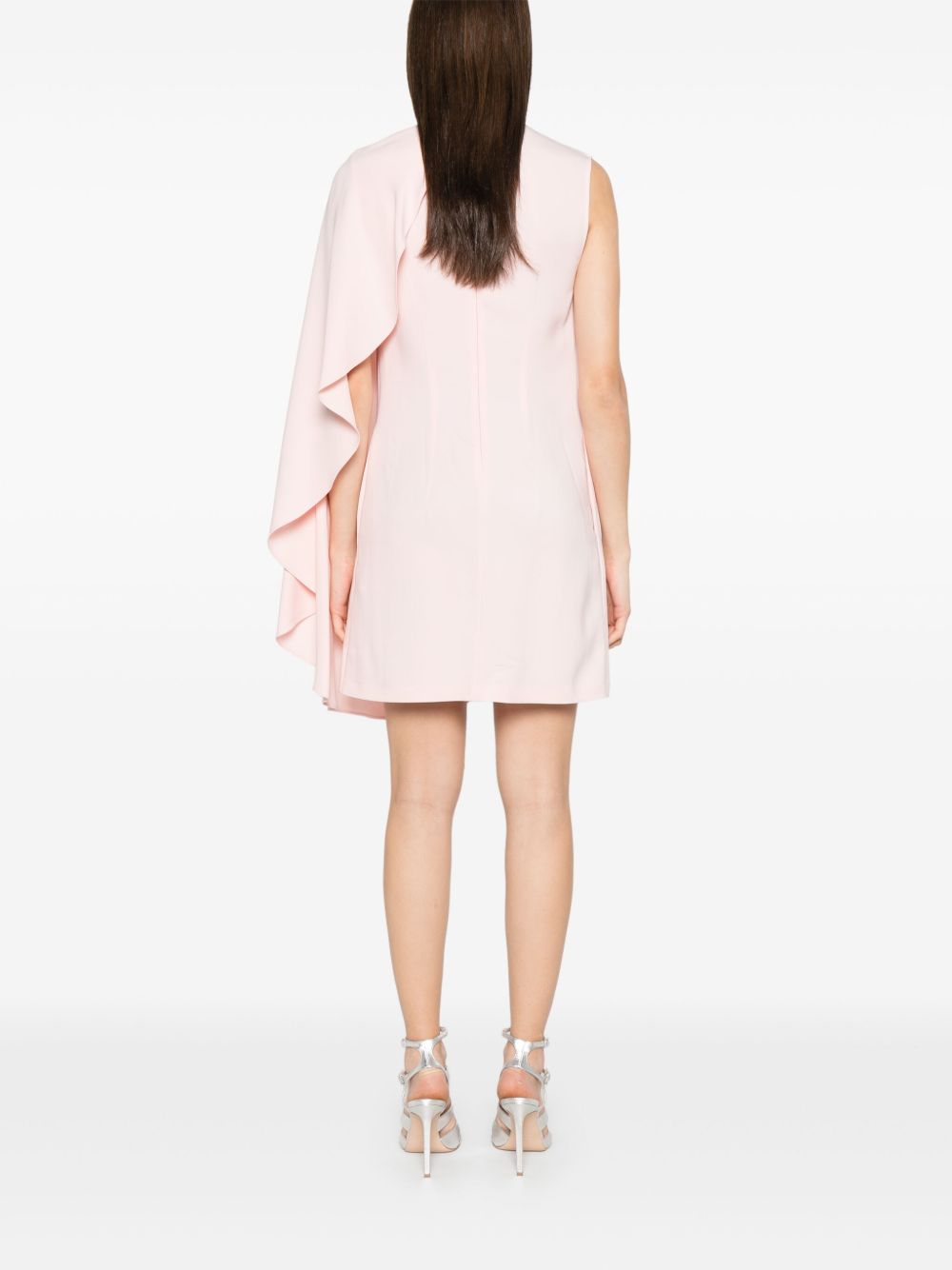 Stella McCartney One Sleeve Mini Dress Pink