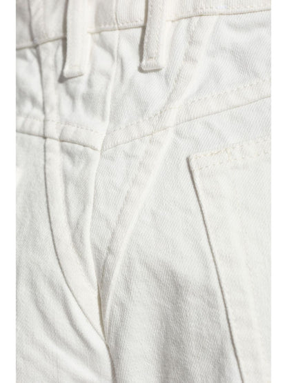 Jil Sander Straight trousers White