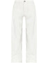 Jil Sander Straight trousers White