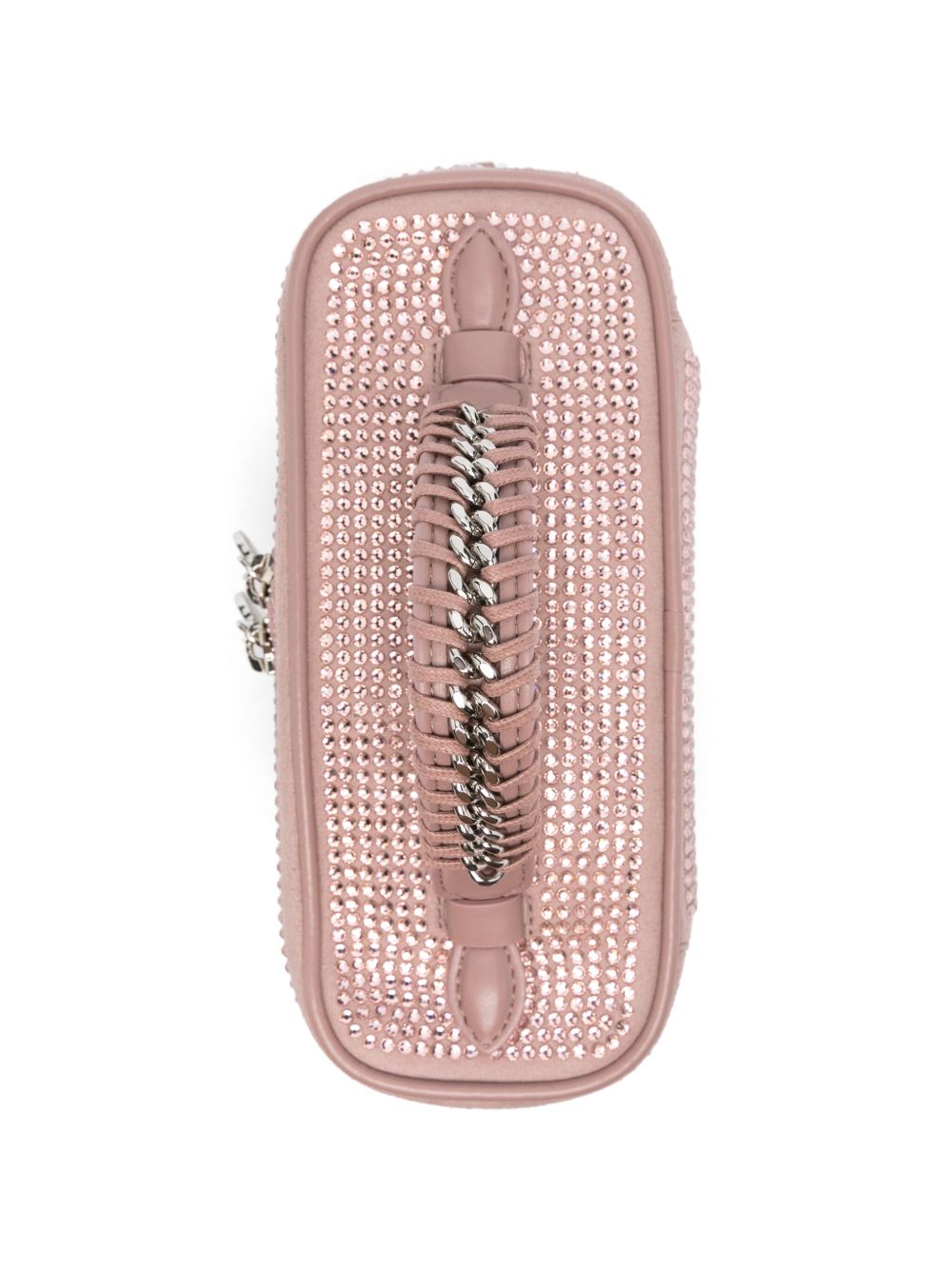 Stella McCartney Mini Faux Leather Vanity Bag in Powder