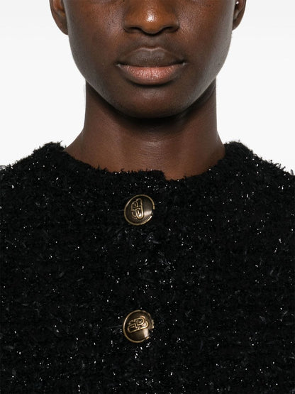 Balenciaga Cropped jacket Black