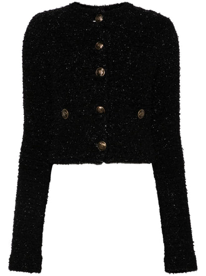 Balenciaga Cropped jacket Black