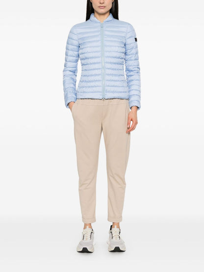 Peuterey Quilted Lightweight Down Jacket Clear Blue Clear Blue