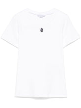 Alexander McQueen Embroidered Skull T-shirt White