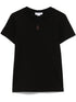 Alexander McQueen Embroidered Skull T-shirt Black