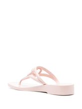Valentino Garavani VLogo Signature Light Pink Thong Sandals Pink