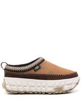 Ugg Australia Venture Daze Whipstitch Suede Platform Sneakers Brown