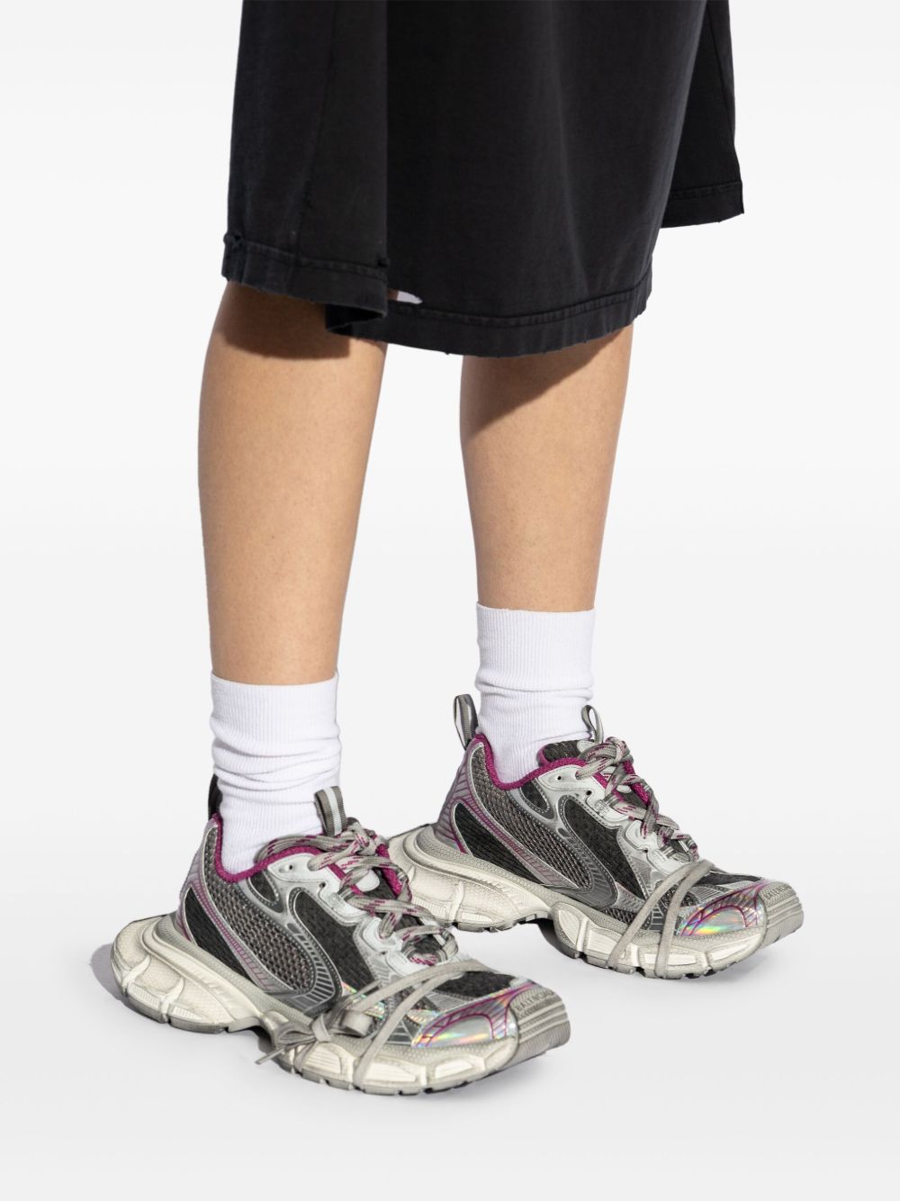 Balenciaga 3XL Medium Grey Chunky Sneakers Grey