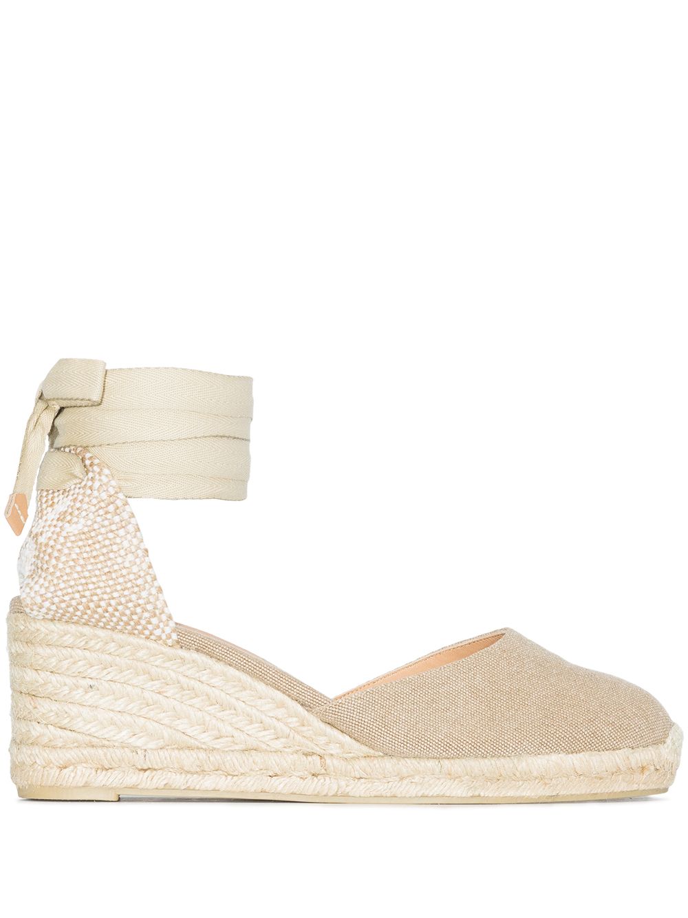 Castaner Carina Wedge Espadrilles Beige