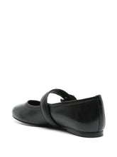 Coperni leather ballet flats BLACK