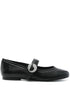 Coperni leather ballet flats BLACK