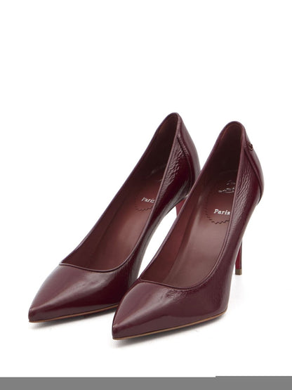 Christian Louboutin 85mm Sporty Kate Pumps Darkred