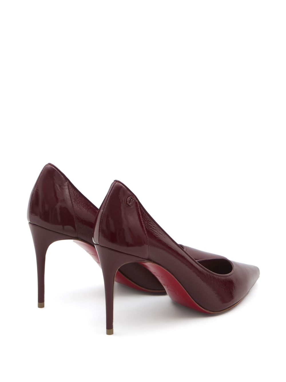 Christian Louboutin 85mm Sporty Kate Pumps Darkred