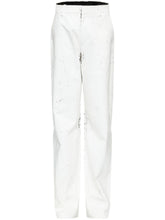 MM6 Maison Margiela Wax trousers White