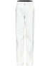 MM6 Maison Margiela Wax trousers White