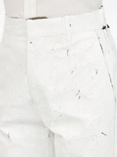 MM6 Maison Margiela Wax trousers White
