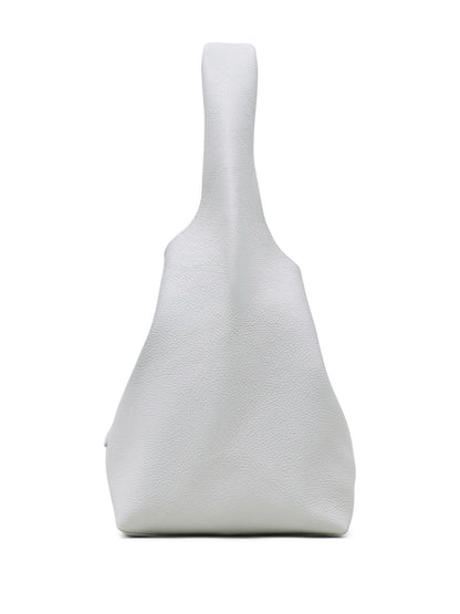 Marc Jacobs The Sack Leather Hobo Bag Silver