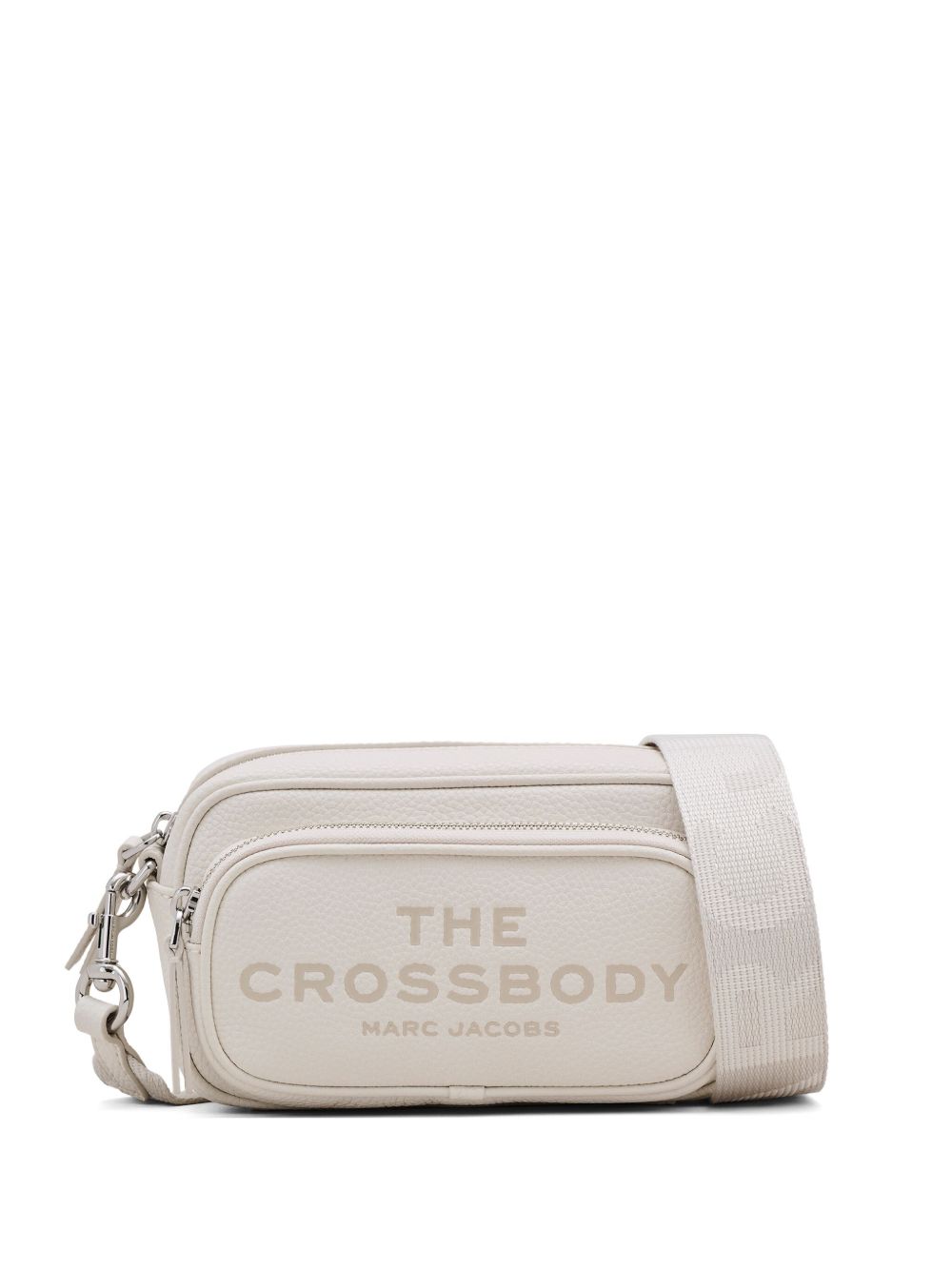 Marc Jacobs Leather Crossbody Bag Beige