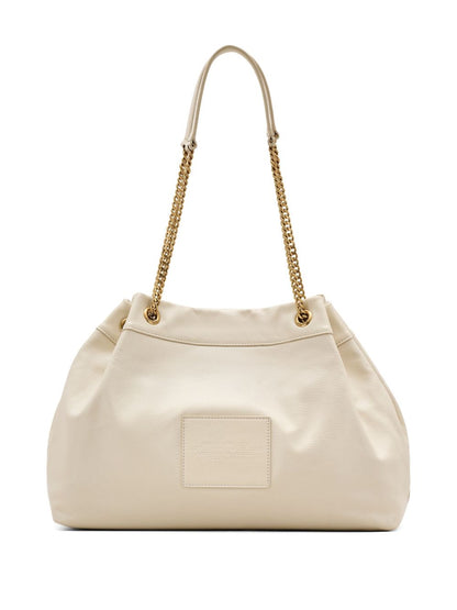 Marc Jacobs The Chain Sack Shoulder Bag Beige