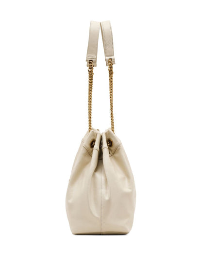 Marc Jacobs The Chain Sack Shoulder Bag Beige