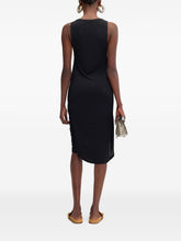 Jacquemus Peplo Asymmetric Mini Dress Black