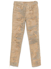 Diesel 1992-D Slim Distressed Skinny Jeans Beige